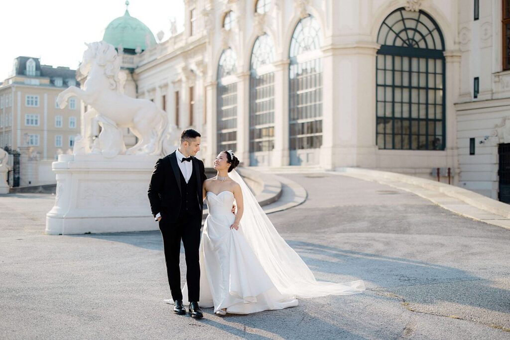 Wedding photographer Belvedere Vienna