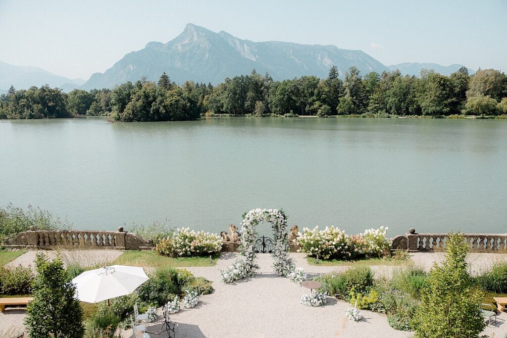 Schloss Leopoldskron elopement photography by Liliia Chuba Salzburg Austria
