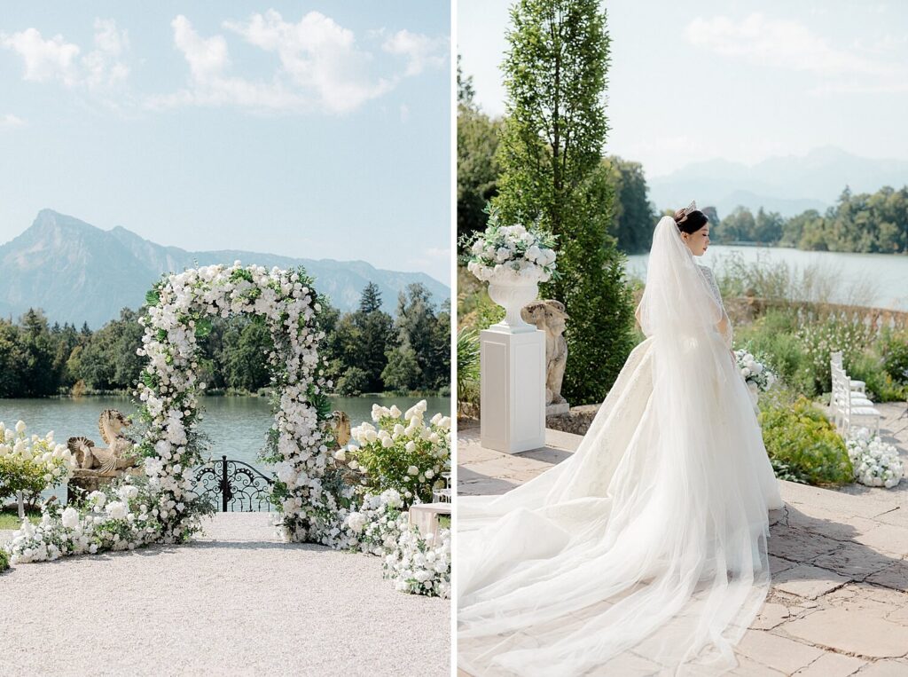 Vows at Schloss Leopoldskron Sound of Music castle Austria