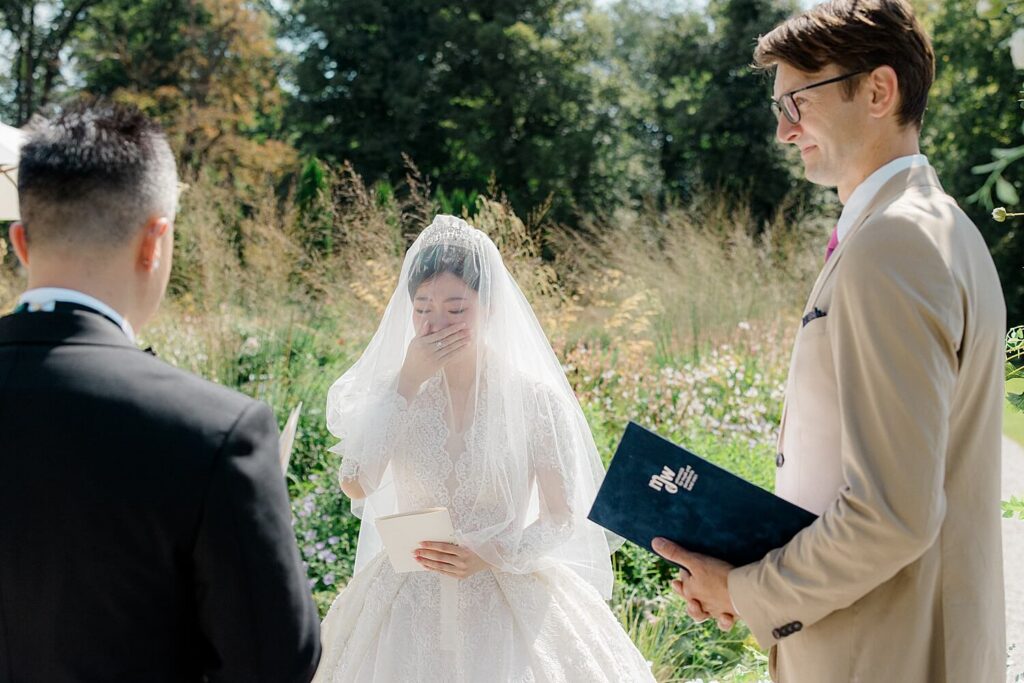 Vows at Schloss Leopoldskron Sound of Music castle Austria
