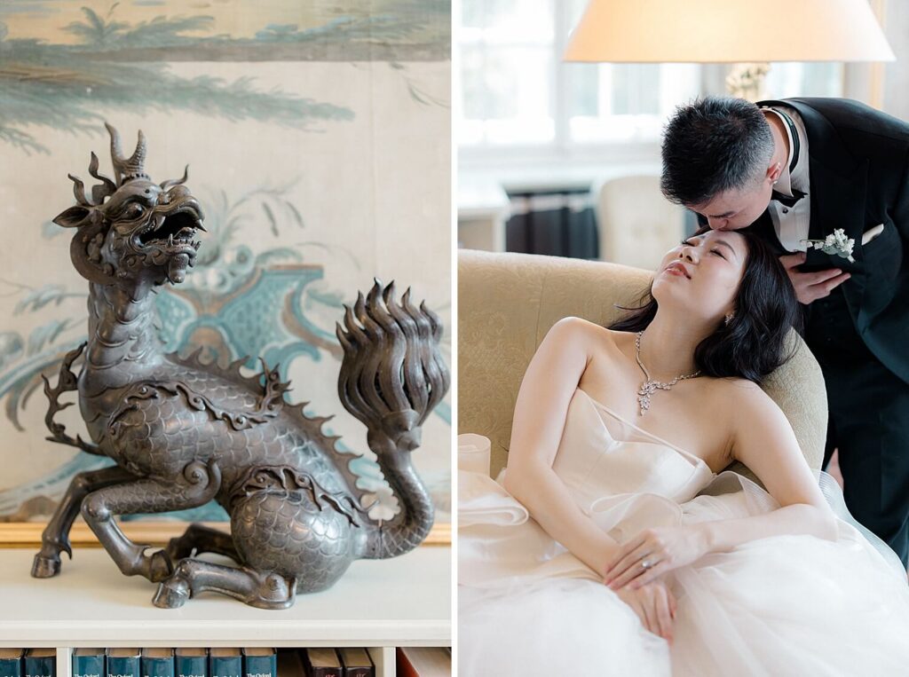 Fine art wedding photography Schloss Leopoldskron by Liliia Chuba
