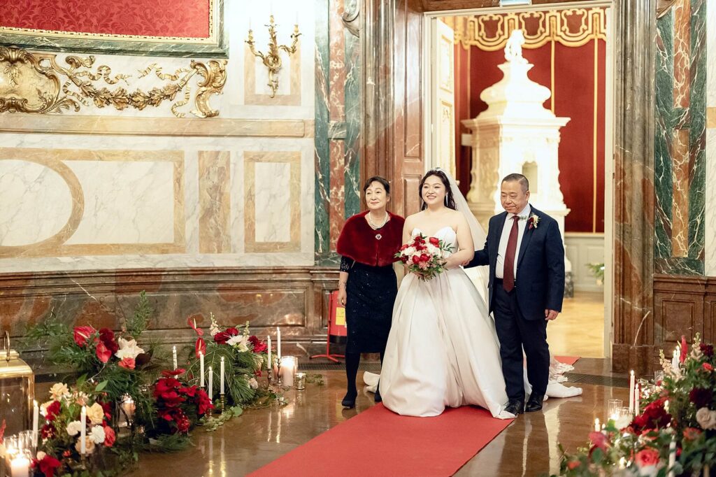 Civil wedding at Palais Daun-Kinsky Vienna