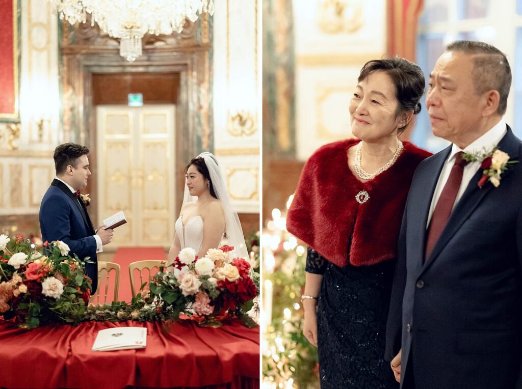 Civil wedding at Palais Daun-Kinsky Vienna
